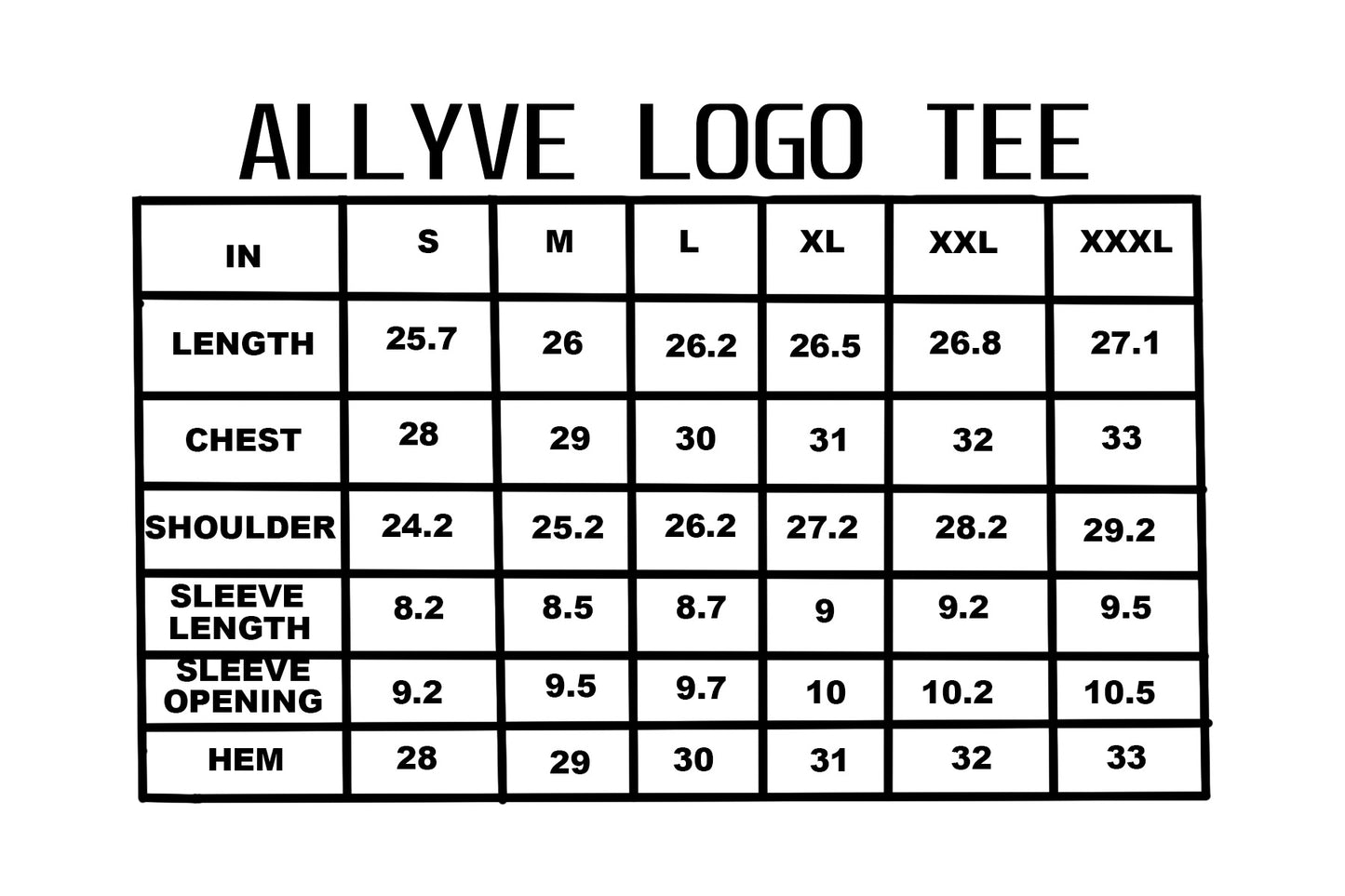 ALLYVE LOGO TEE